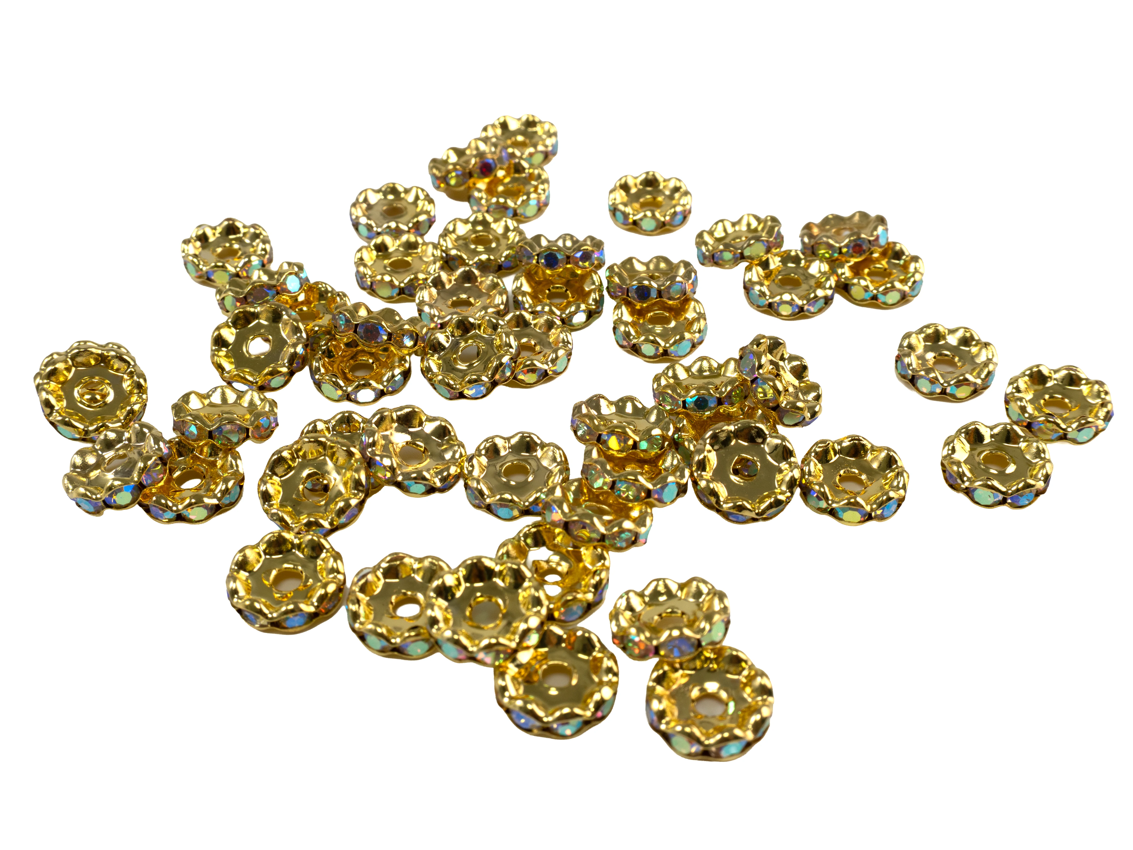 12mm Alloy Wavy Spacers For Beadable Pens - Image 5