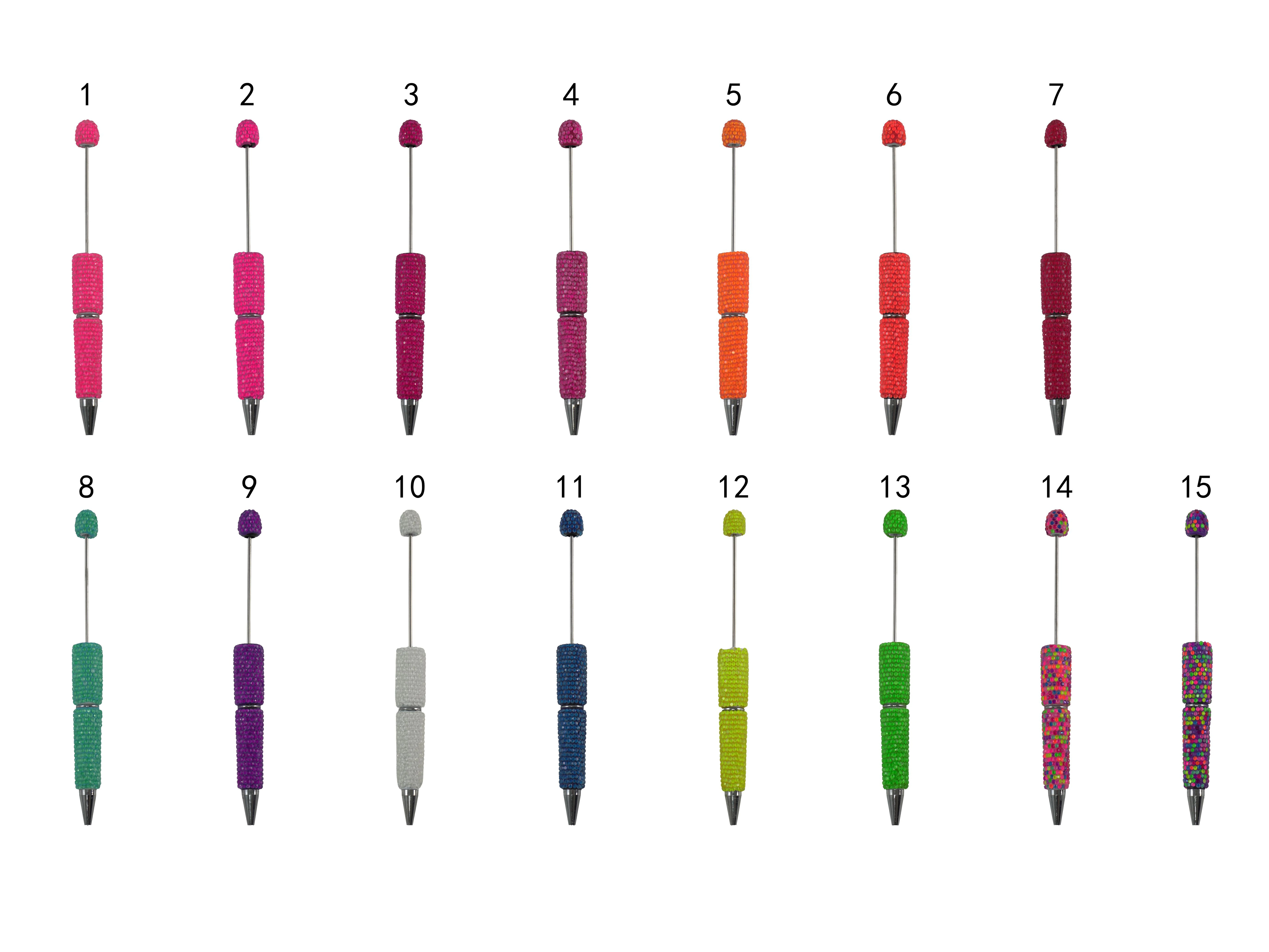 Clay Noen Color Beadable Pens #1-#15